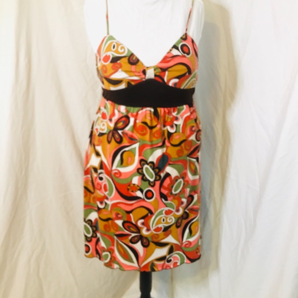 Mossimo Pucci Pattern Thin Strap Summer Dress XXL - Picture 7 of 7